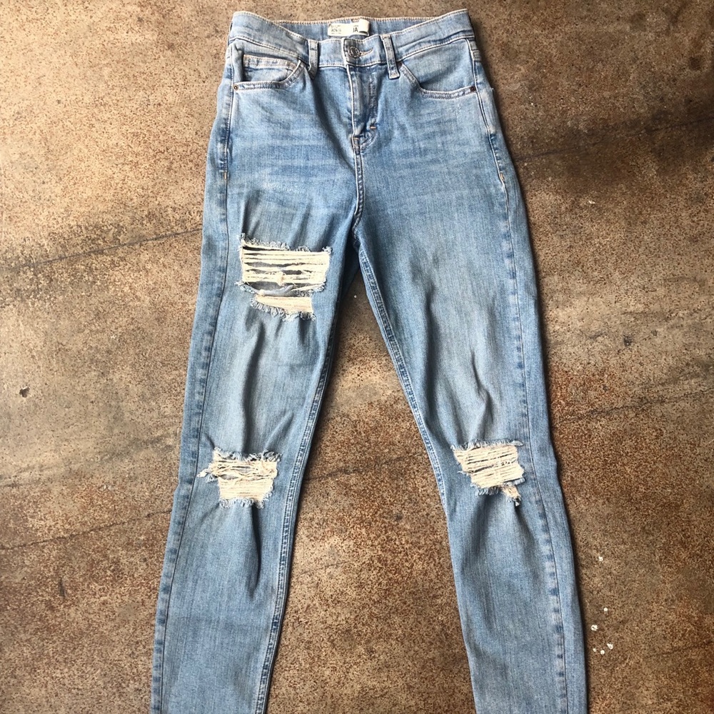 Topshop Jami Moro Jeans